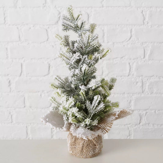 Besneeuwde Kunstkerstboom – 31 cm